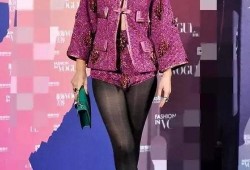 明星黑絲襪穿搭